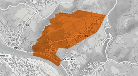 Mietspiegelkarte Kasbach Ohlenberg